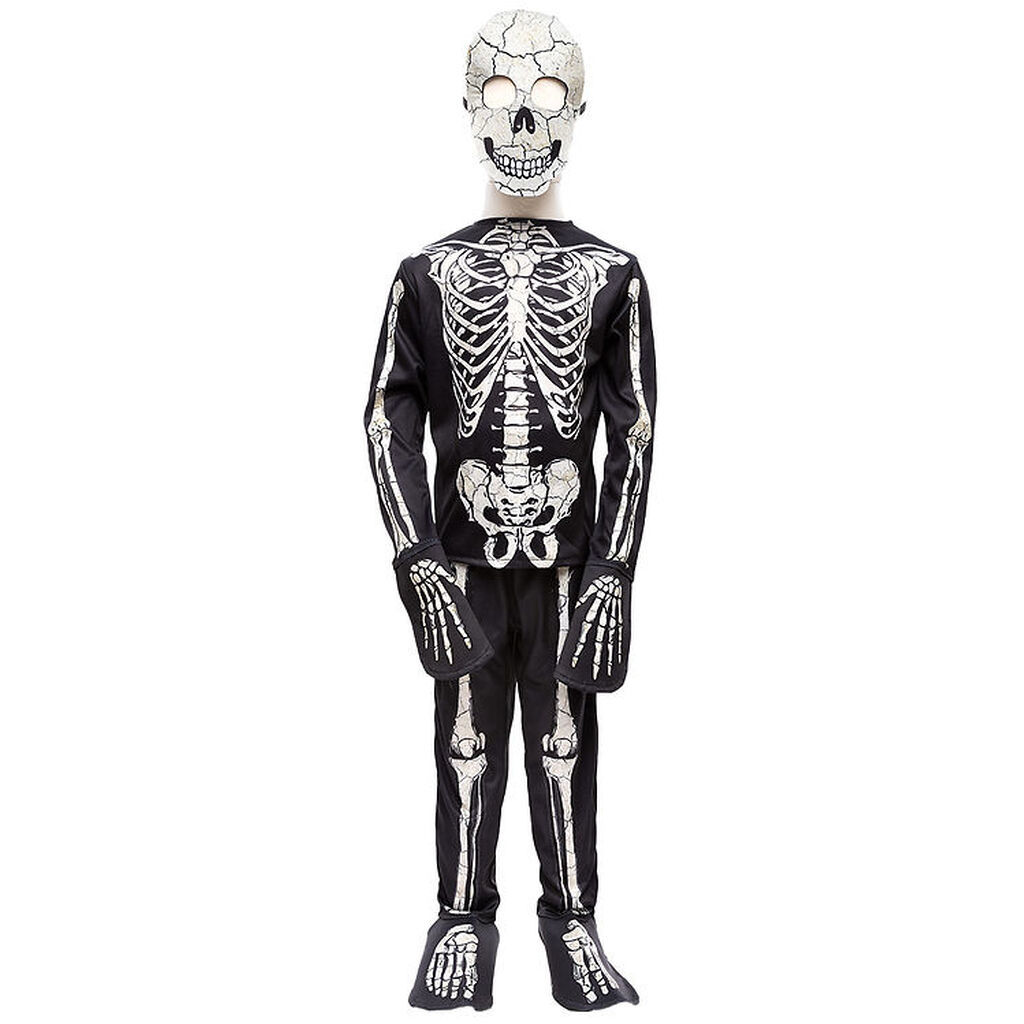 Great Pretenders Udklædning - Glow Ind The Dark - Skelet