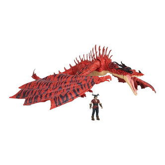 Dragons Legetøjsfigur - 55,8 cm - Monstrous Nightmare & Snotlout