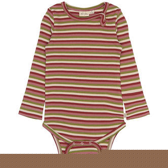 Petit Piao Body l/æ - Rib - Modal - PpSong - Dusty Rose Multistr