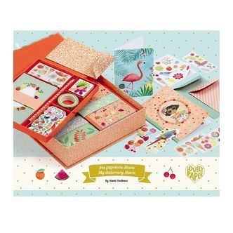 Djeco Brevpapir - 34 Dele - Marie