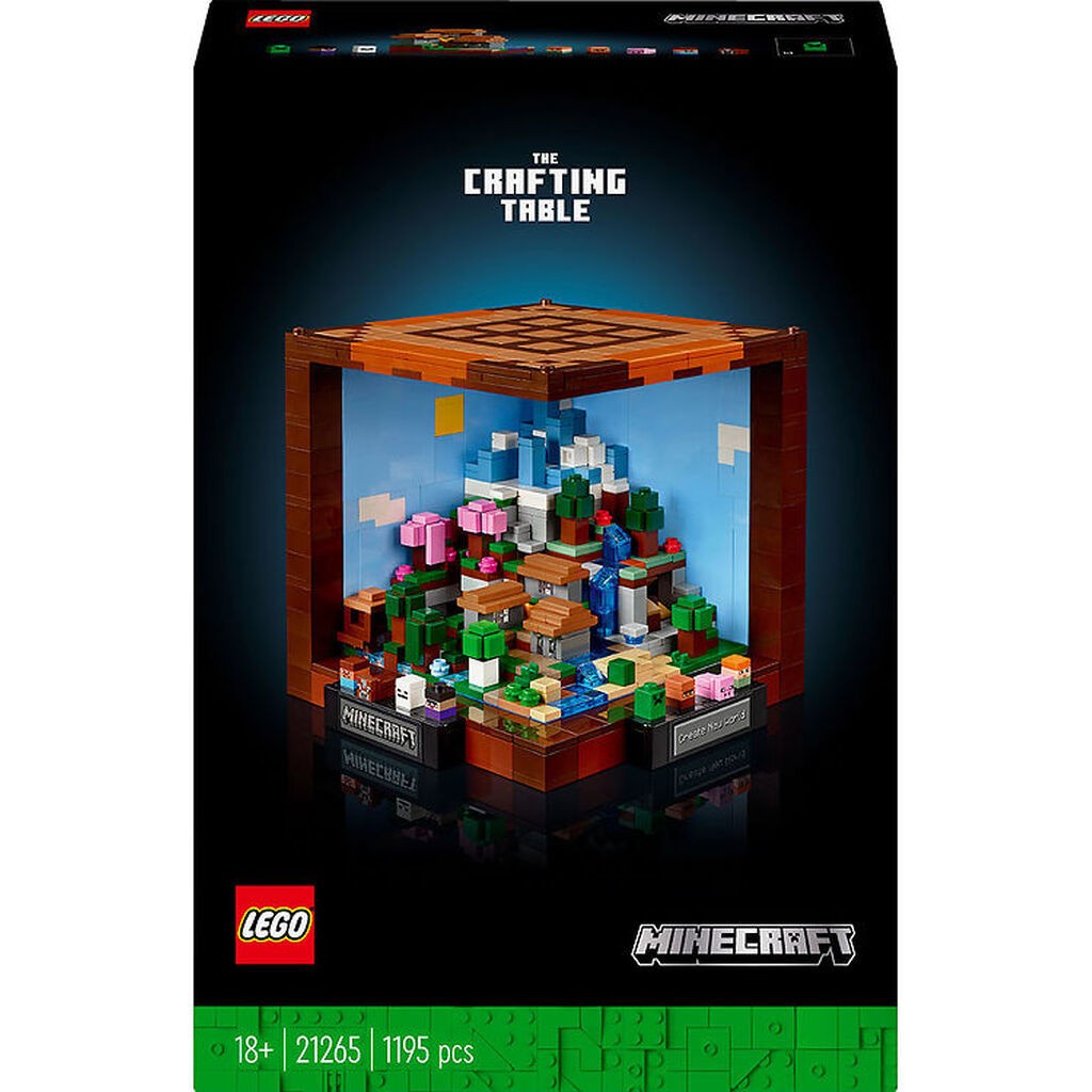 LEGOÂ® Minecraft - Craftingbordet 21265 - 1195 Dele
