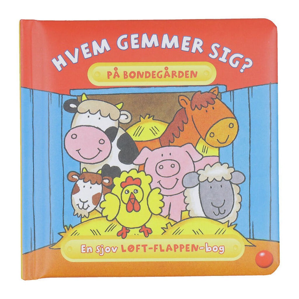 Forlaget Bolden Billedbog m. Flapper - Hvem Gemmer Sig - På Bond