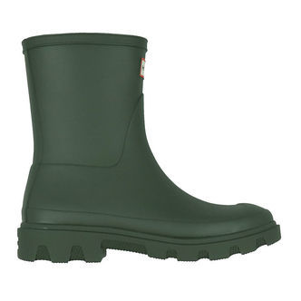 Hunter Gummistøvler - Downpour Short - Dark Olive