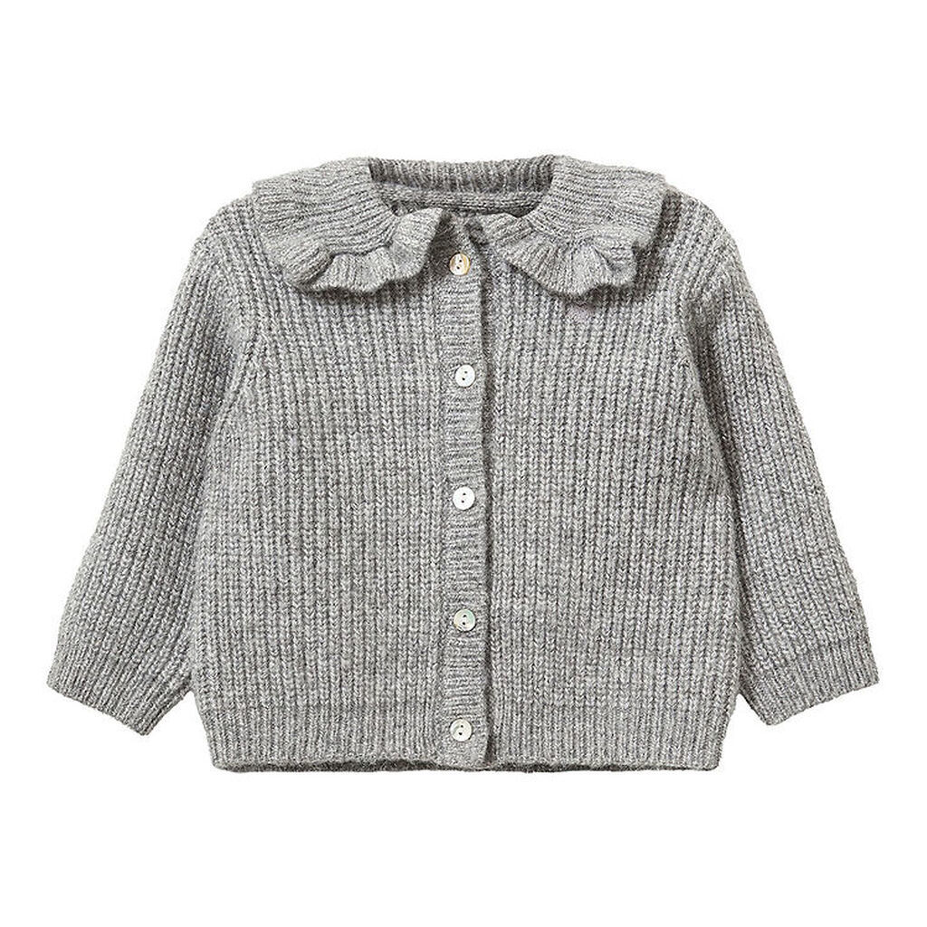 Sofie Schnoor Cardigan - Strik - Grey Melange