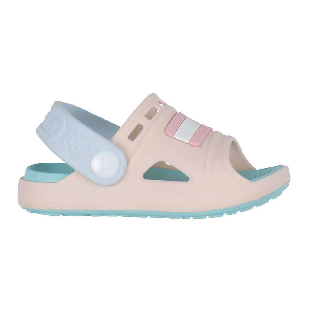 Tommy Hilfiger Sandaler - Comfy - Pink/Light Blue