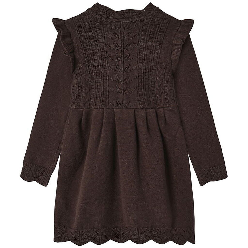 Fliink Kjole - Strik - Alilly - Coffee Bean