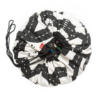 Play&Go Legetøjstæppe - Ø140 cm - Vejbane