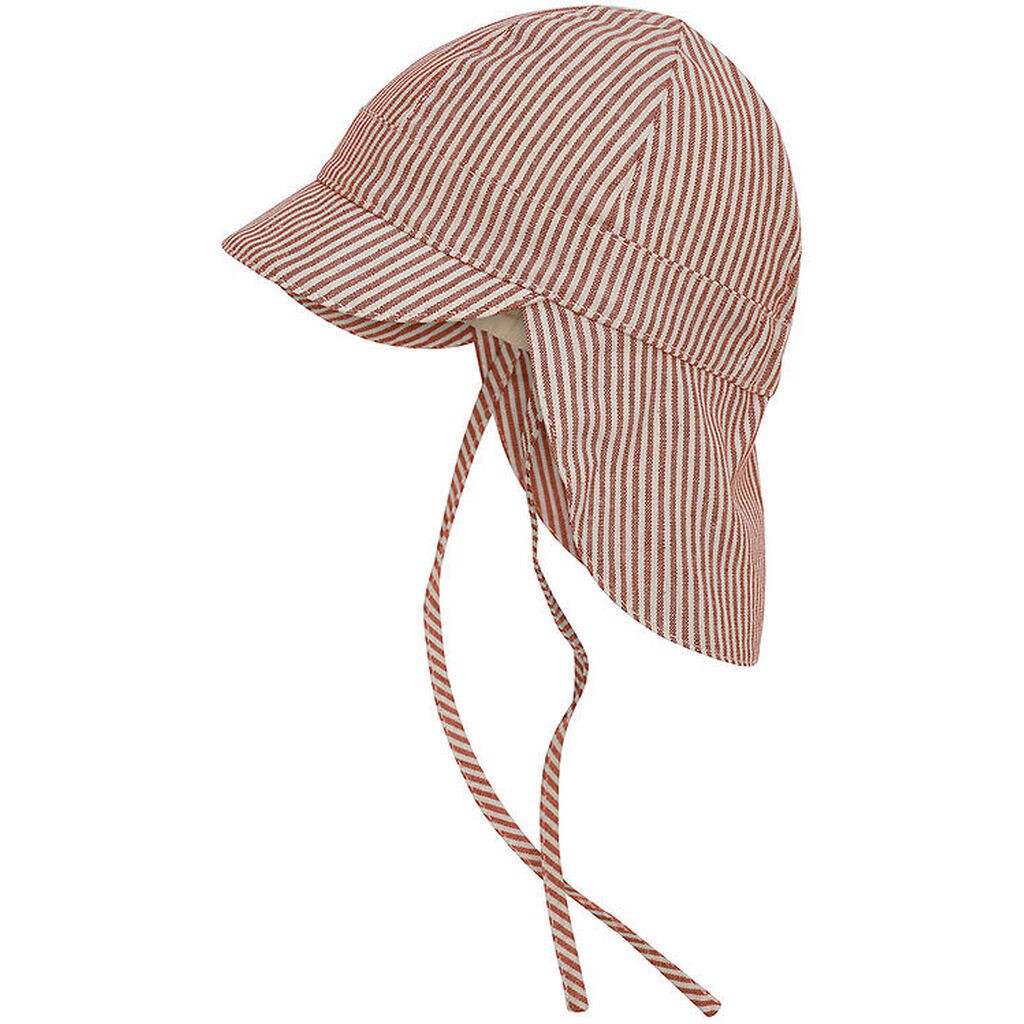 Huttelihut Legionærhat - Stripe - Irish Cream