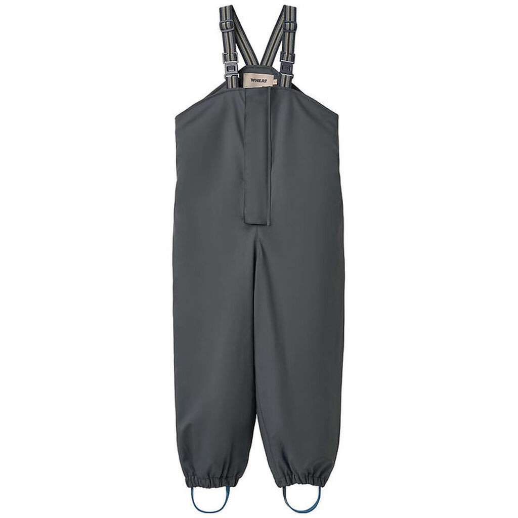 Wheat Regnbukser m. Termo/Seler - PU - Lian - Greyblue