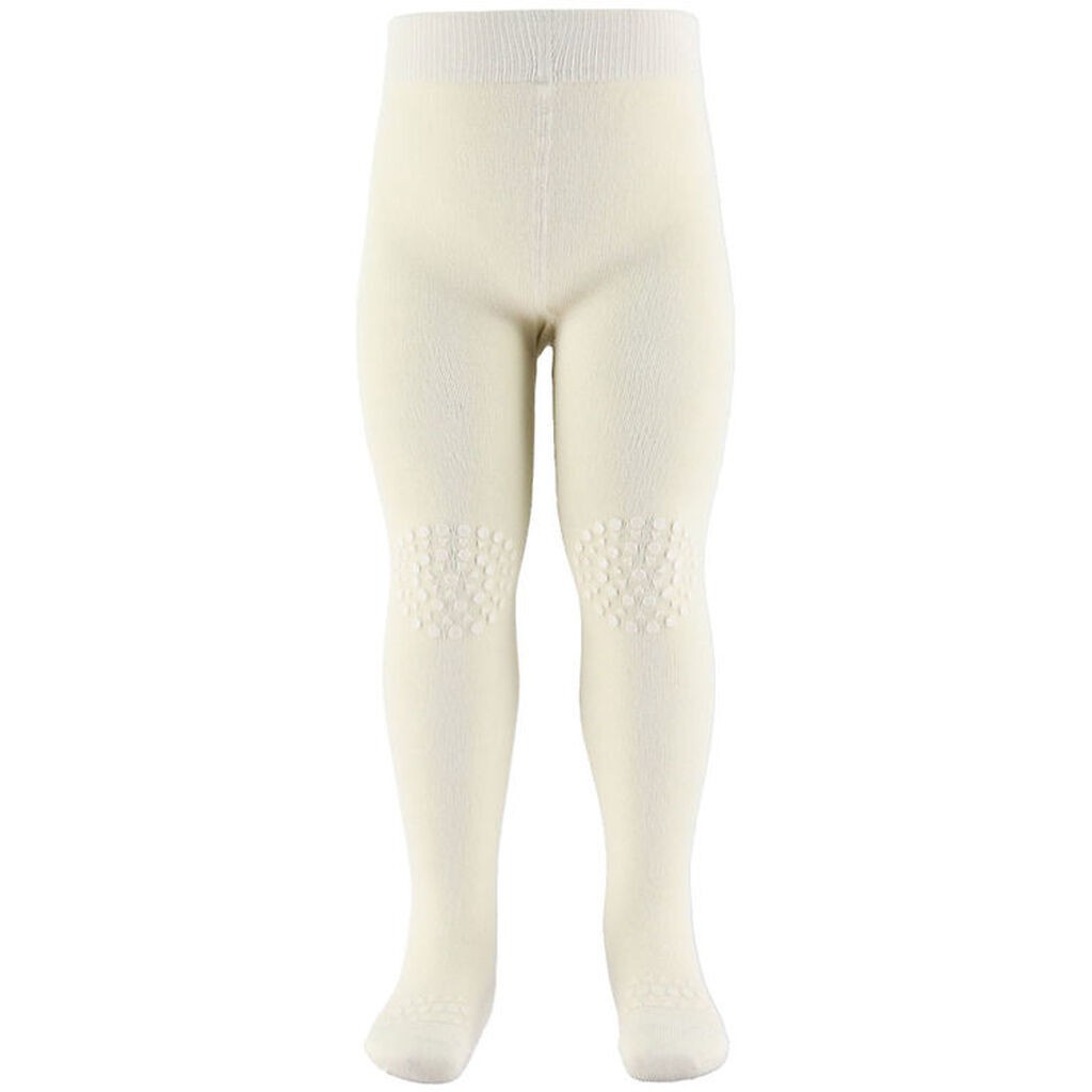 GoBabyGo Skridsikre Strømpebukser - Bambus - Off White
