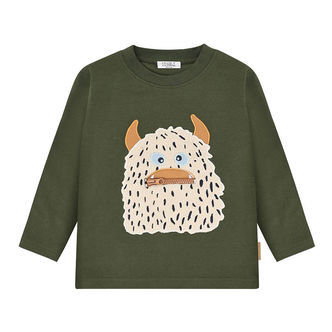 Hust and Claire Bluse - HCAnton - Deep Ivy m. Monster