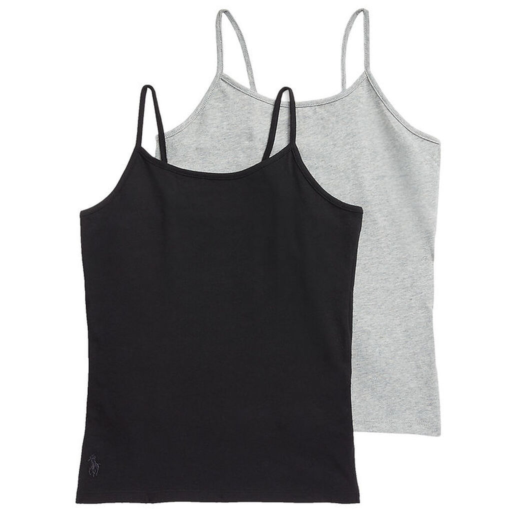 Polo Ralph Lauren Undertrøjer - 2 pak - Sort/Gråmeleret