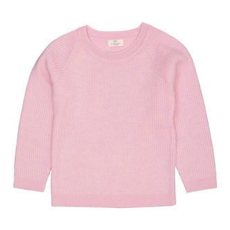 Copenhagen Colors Bluse - Uld - Rib - Strik - Bubblegum