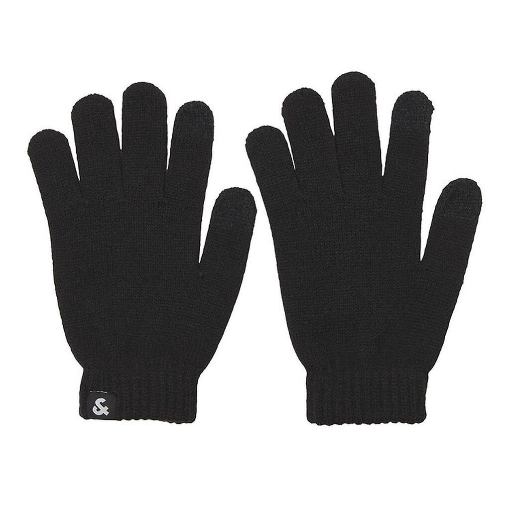 Jack & Jones Handsker - Strik - Noos - JacBarry - Sort