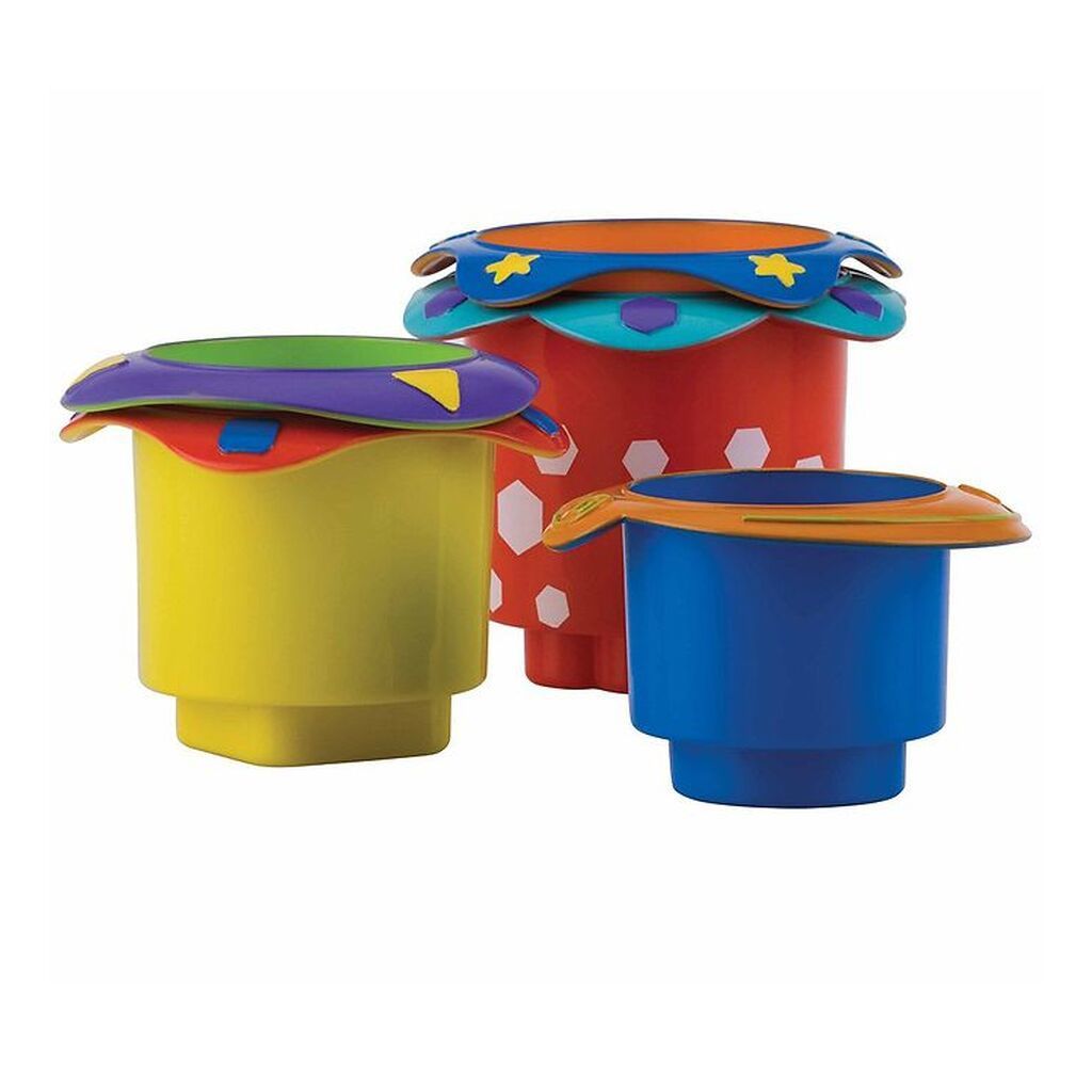 Nuby Badelegetøj - Badekopper - 5-Pak