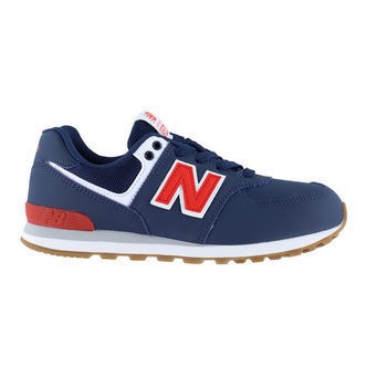New Balance Sko - 574 - Navy/Team Red