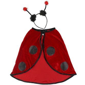 Great Pretenders Udklædning - Mariehøne - Rød