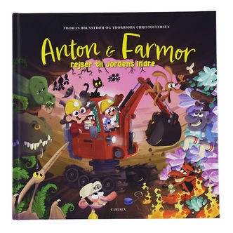 Forlaget Carlsen Bog - Anton Og Farmor Rejser Til Jordens Indre