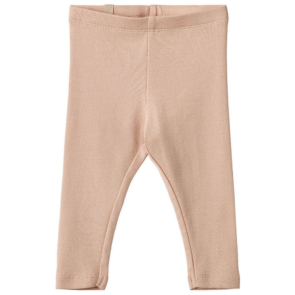 Wheat Leggings - Rib - Maddy - Rose Dust