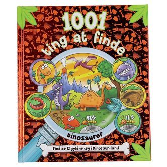 Forlaget Bolden Bog - 1001 Ting At Finde. Dinosaurer - Dansk