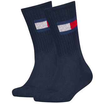 Tommy Hilfiger Strømper - 2-pak - Navy