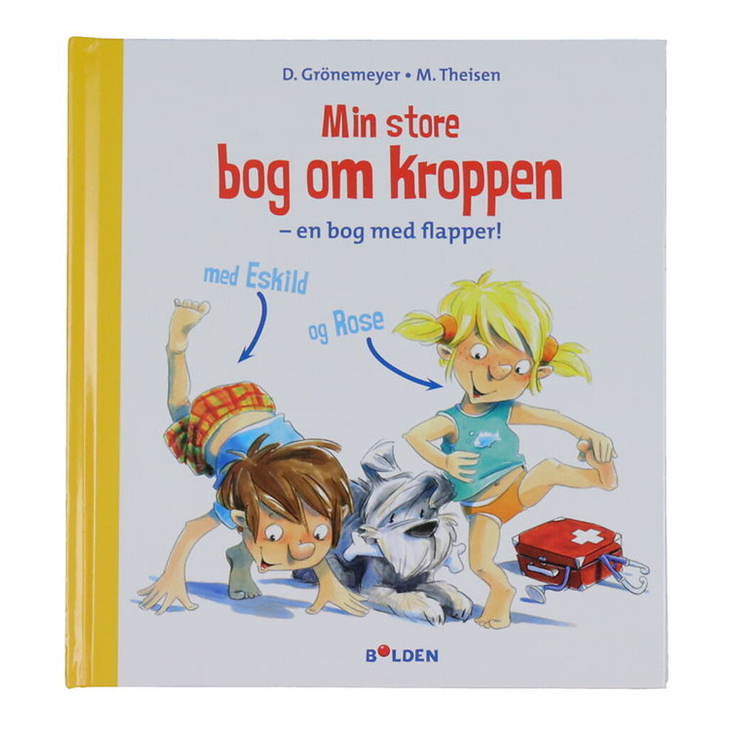 Forlaget Bolden Bog - Min Store Bog Om Kroppen - Dansk