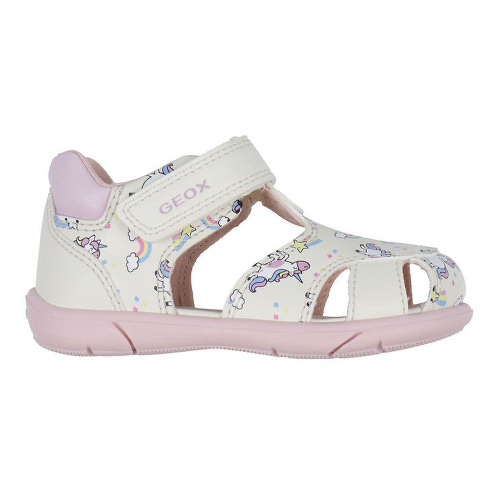 Geox Sandaler - Zapito - Ivory/Pink