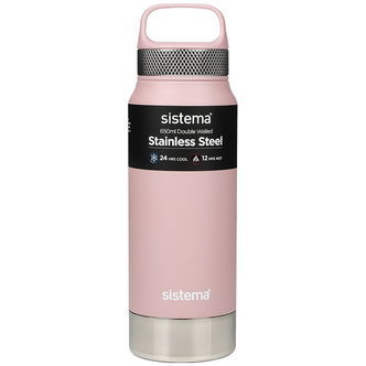 Sistema Termoflaske - Stainless Steel - 650 ml - Rosa