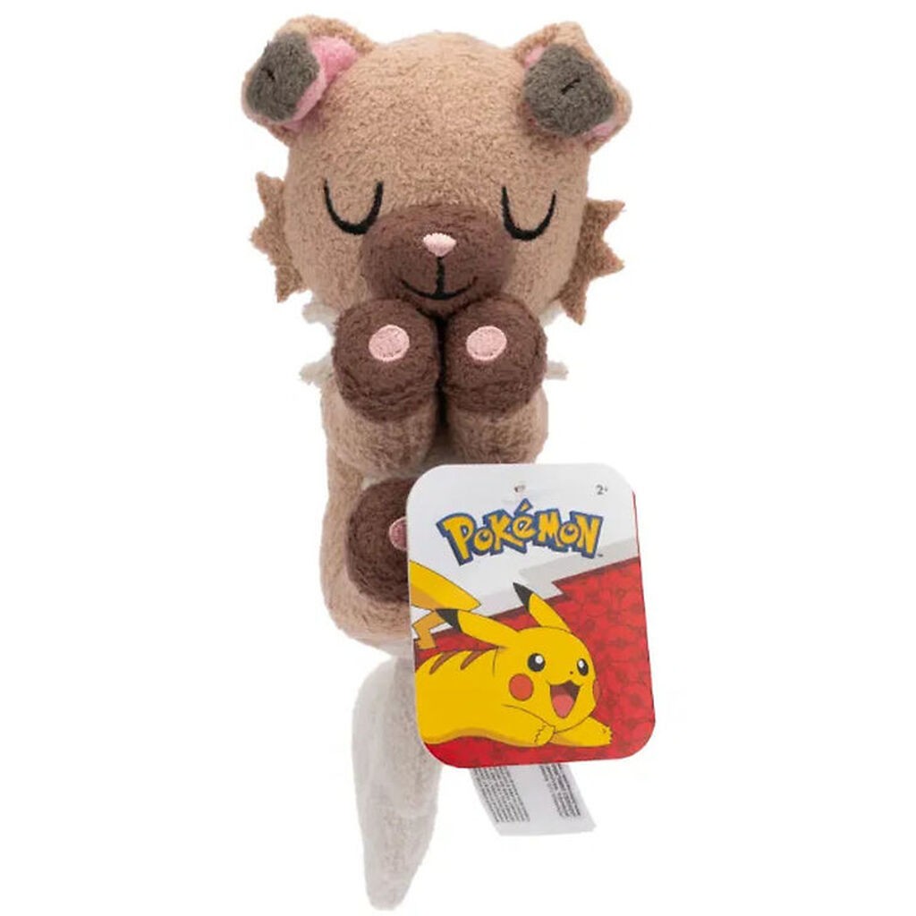 Pokémon Bamse - 12 cm - Sleeping Rockruff