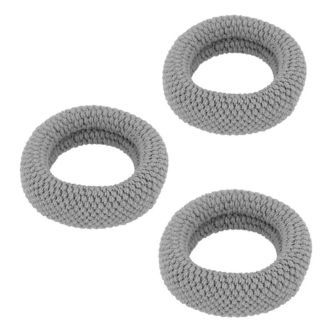 By Stær Hårelastikker - 3-pak - Ea - Grå