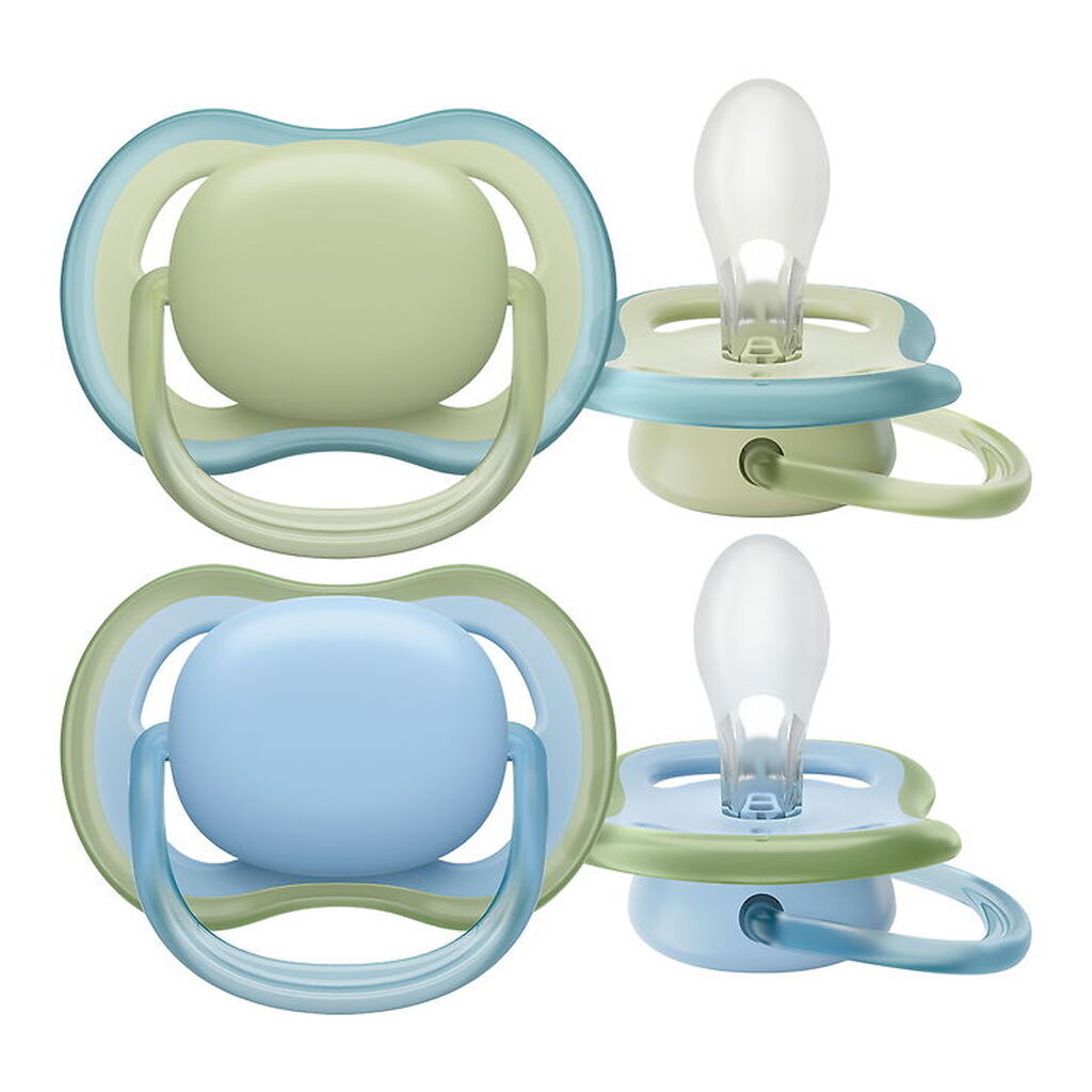 Philips Avent Sutter - 2-pak - Ultra Air - Blå/Grå