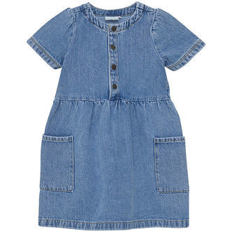 En Fant Denimkjole - Light Denim Blue