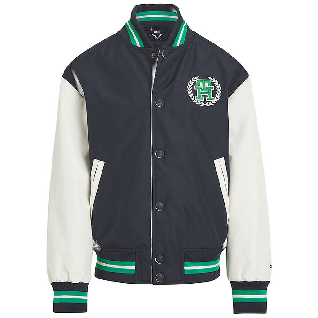 Tommy Hilfiger Jakke - Varsity Jacket - Desert Sky