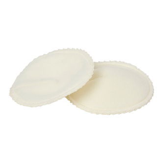 Smallstuff Ammeindlæg - L - 2 Stk. - Merino Uld - Off White
