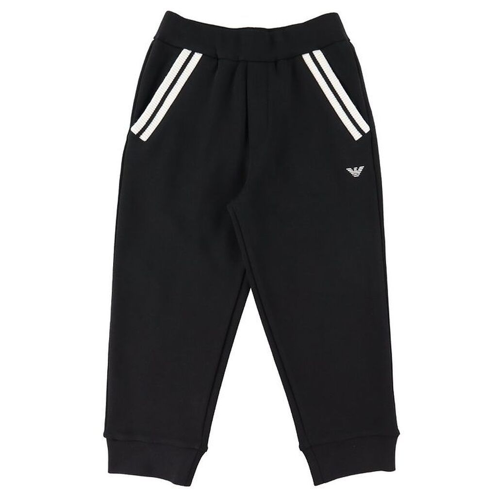 Emporio Armani Bukser - Sort m. Hvid
