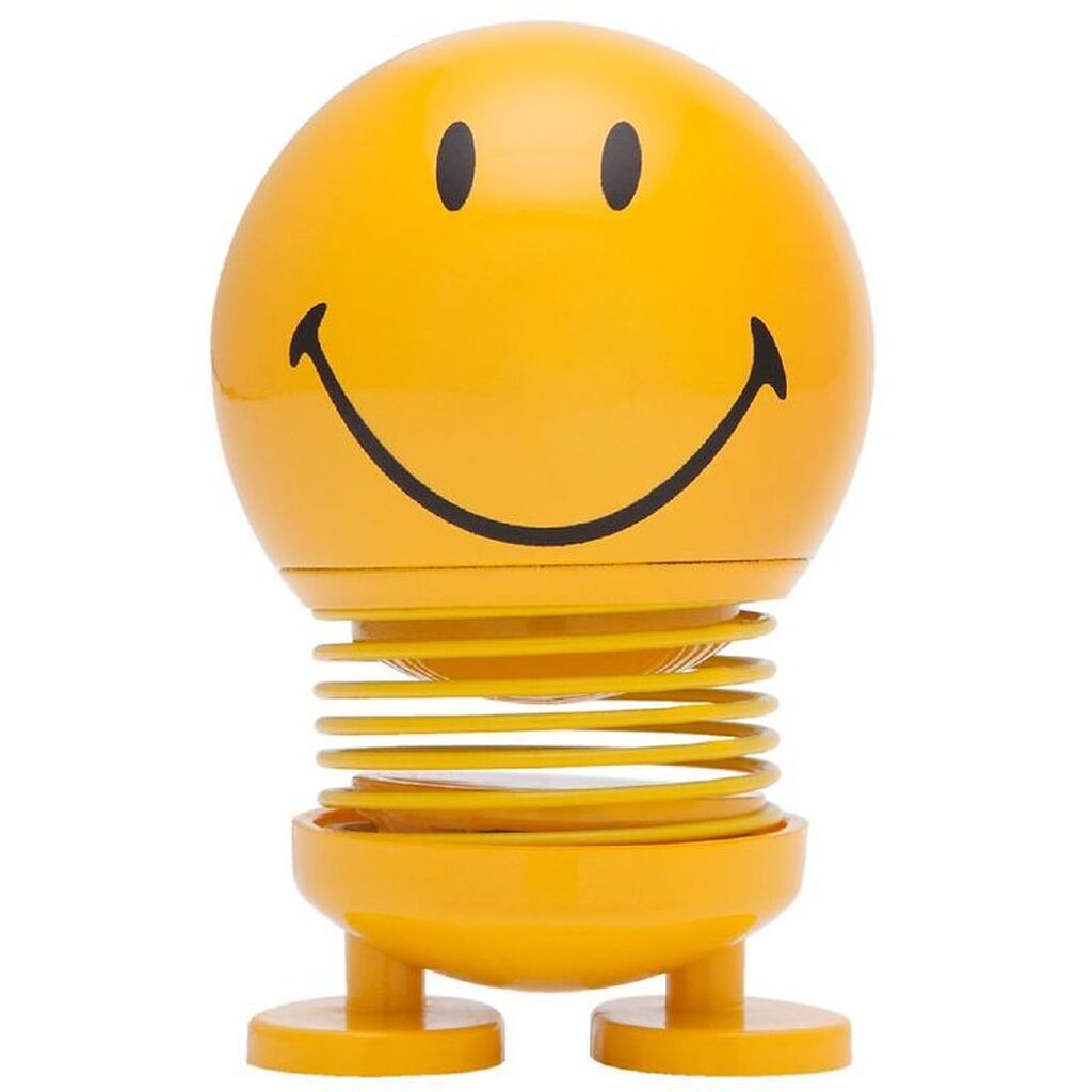 Hoptimist Baby Smiley - 8 cm - Gul