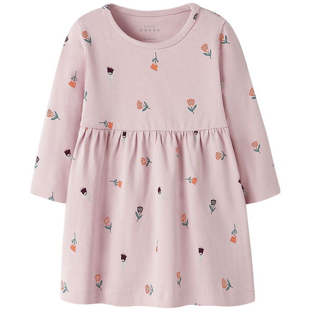 Name It Kjole - NbfVandora - Burnished Lilac/Flowers