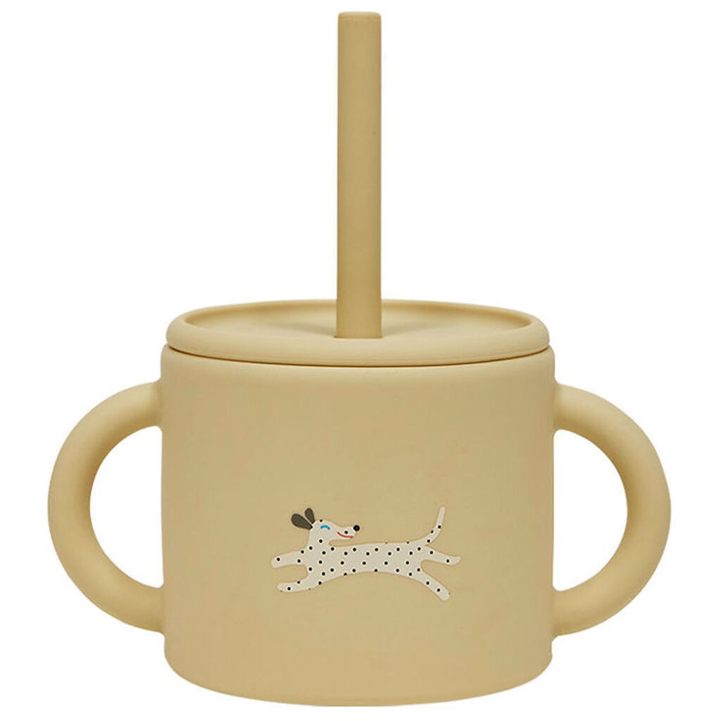 OYOY Kop m. Sugerør - Enkei Cup - Silikone - Mellow