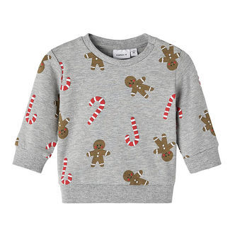 Name It Sweatshirt - NbnRichrist - Grey Melange