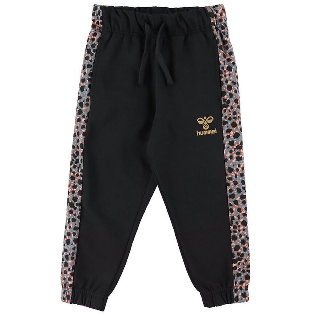 Hummel Sweatpants - HmlMejse - Sort/Blue Mirage