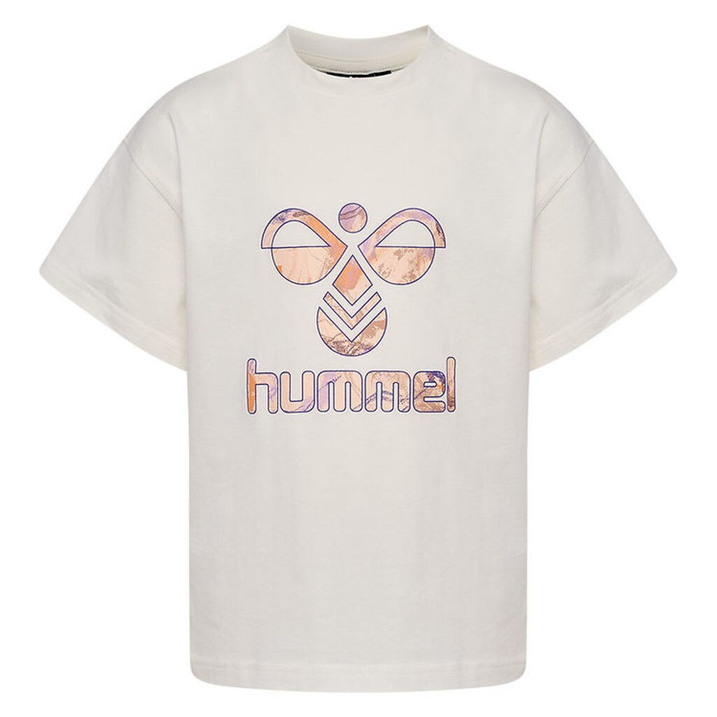 Hummel T-shirt - hmlSwirly - Marsmallow