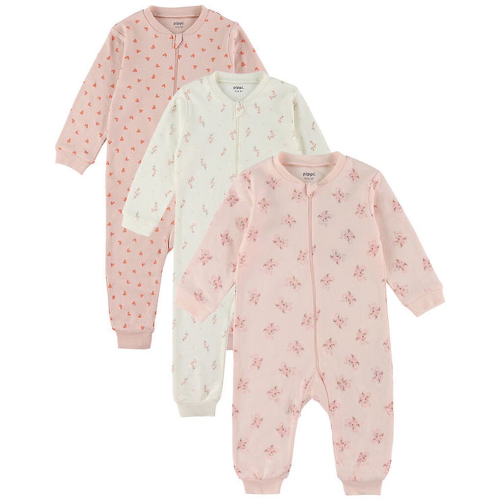 Pippi Heldragt u/f - 1 stk. - Assorteret - Mønstret