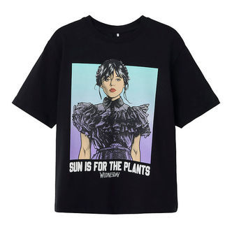 Name It T-shirt - NkfFarra - Wednesday - Sort m. Print