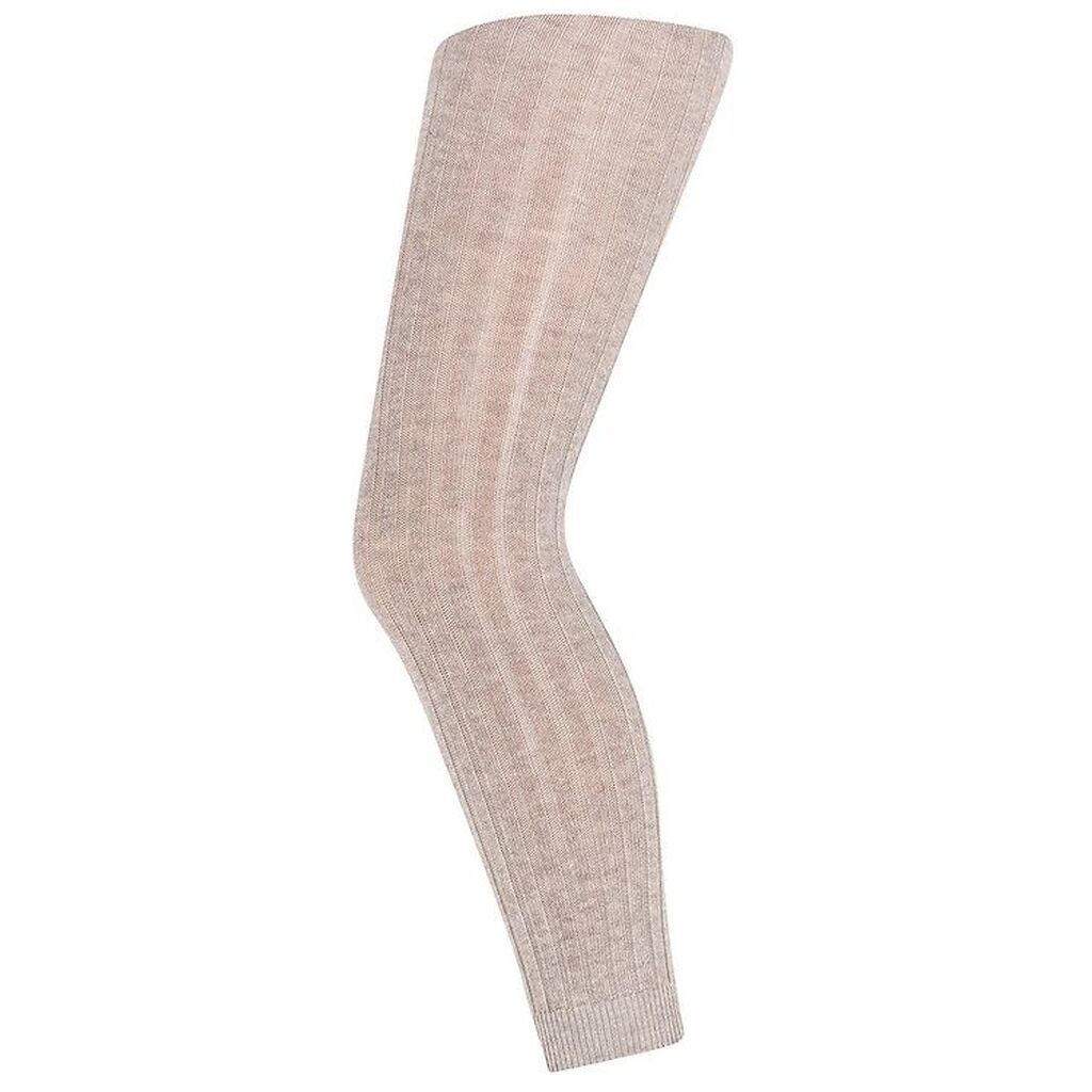 MP Leggings - Rib - Light Brown Melange
