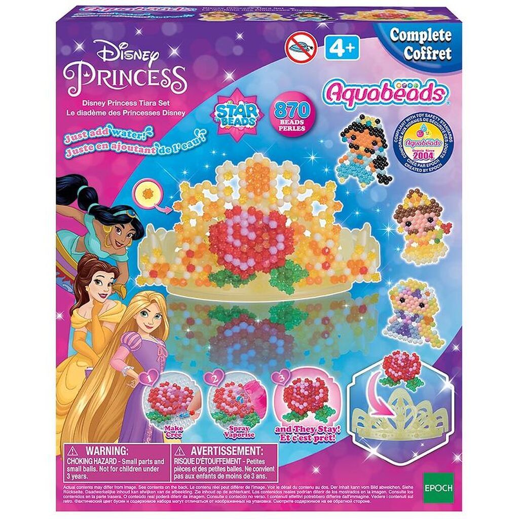 Aquabeads Perlesæt - 870 stk. - Disney Prinsesse Krone