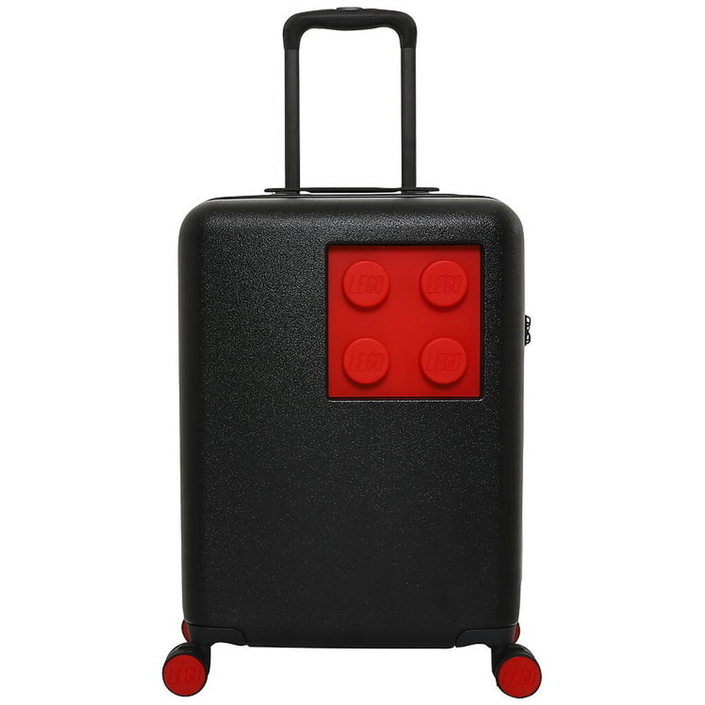 LEGOÂ® Kuffert - Brick 2x2 - 20" - Sort/Bright Red