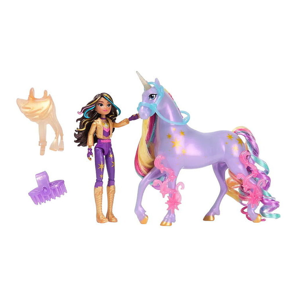 Unicorn Academy Legetøjsfigurer - 13,5 cm - Sophia & Wildstar