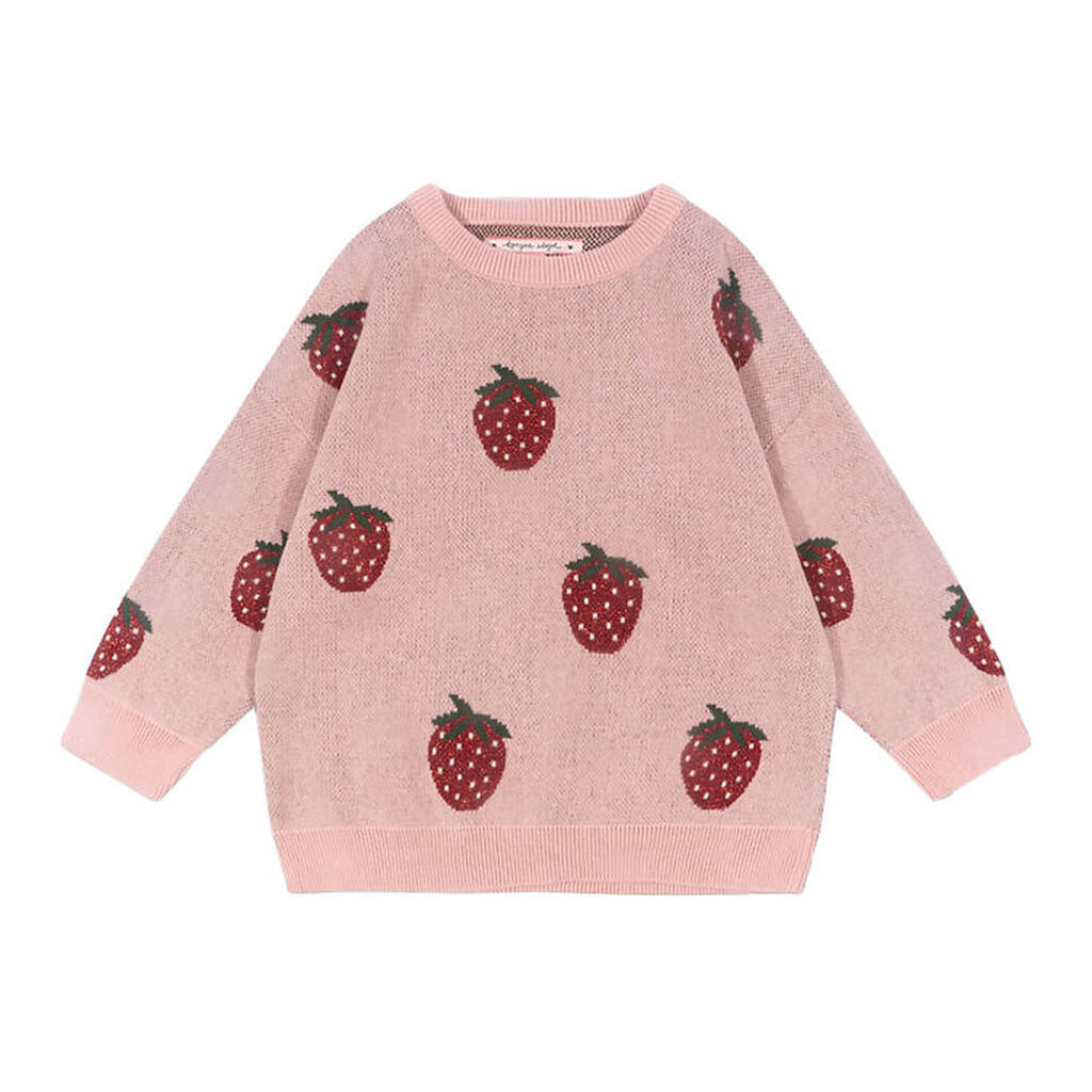 Konges Sløjd Bluse - Strik - Lapis Lurex - Strawberry