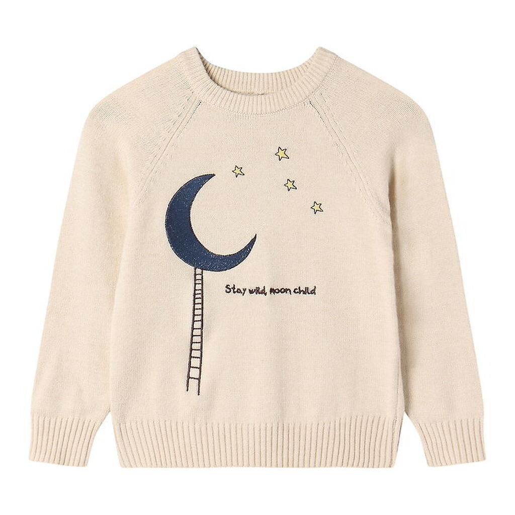 Fliink Bluse - Strik - Benna - Moon - Sandshell