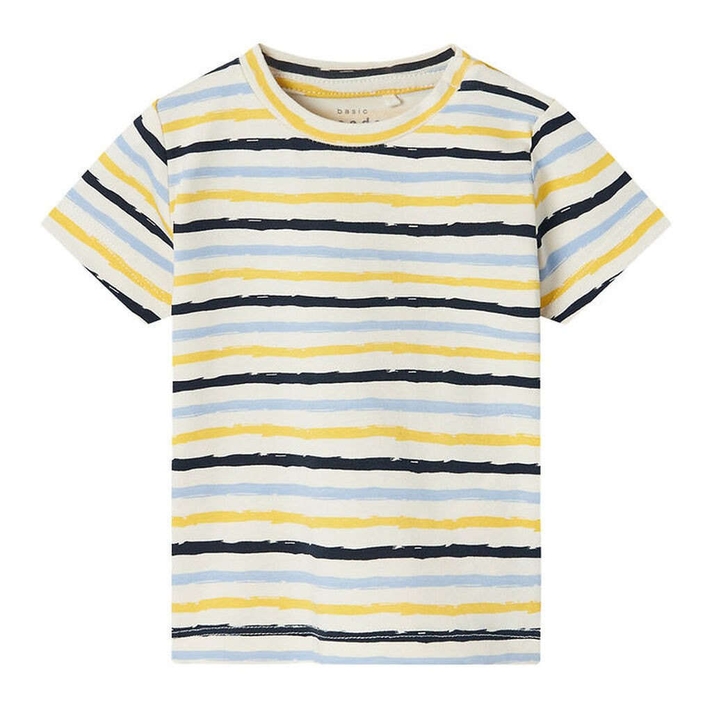 Name It T-shirt - NbmVroels - Jet Stream m. Striber